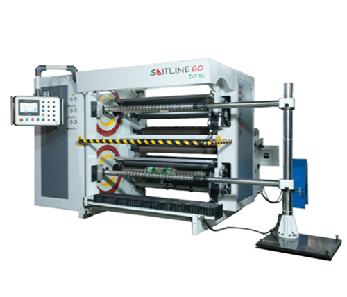 Dual Turret Slitter Rewinder Machine